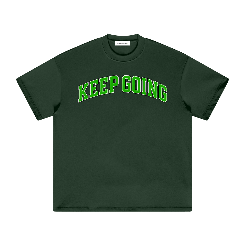 KEEP GOING VARSITY TEE